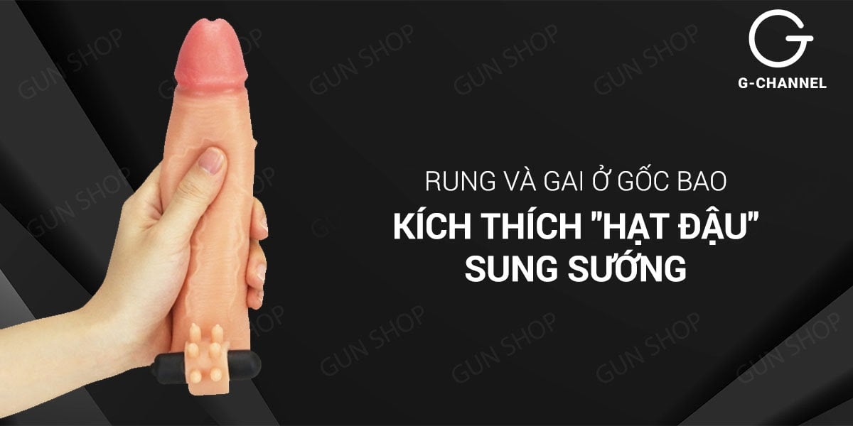 Địa chỉ bán Bao cao su đôn dên tăng kích thước rung tăng 38mm - Lovetoy Nature Extender loại tốt Địa chỉ bán Bao cao su đôn dên tăng kích thước rung tăng 38mm - Lovetoy Nature Extender loại tốt