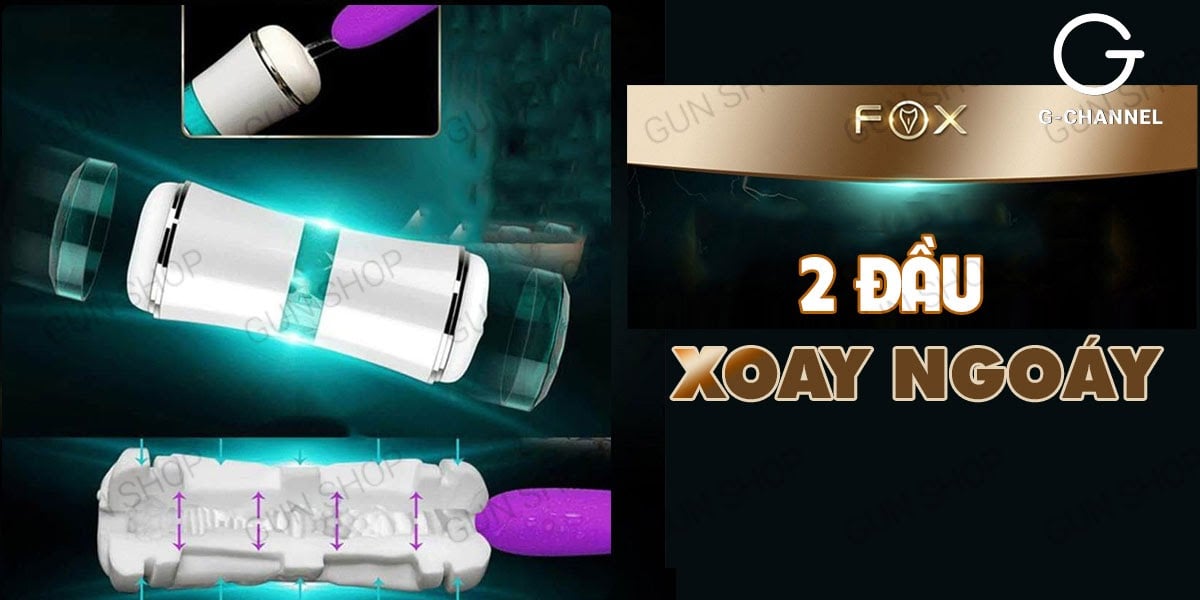 Nhập sỉ Âm đạo giả 2 đầu siêu mịn đàn hồi cao - Fox Honour hàng xách tay Nhập sỉ Âm đạo giả 2 đầu siêu mịn đàn hồi cao - Fox Honour hàng xách tay