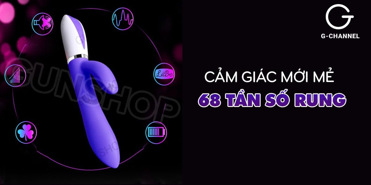 Kho sỉ Dương vật giả 2 đầu rung 68 chế độ rung sạc điện - Libo Summer Love cao cấp Kho sỉ Dương vật giả 2 đầu rung 68 chế độ rung sạc điện - Libo Summer Love cao cấp