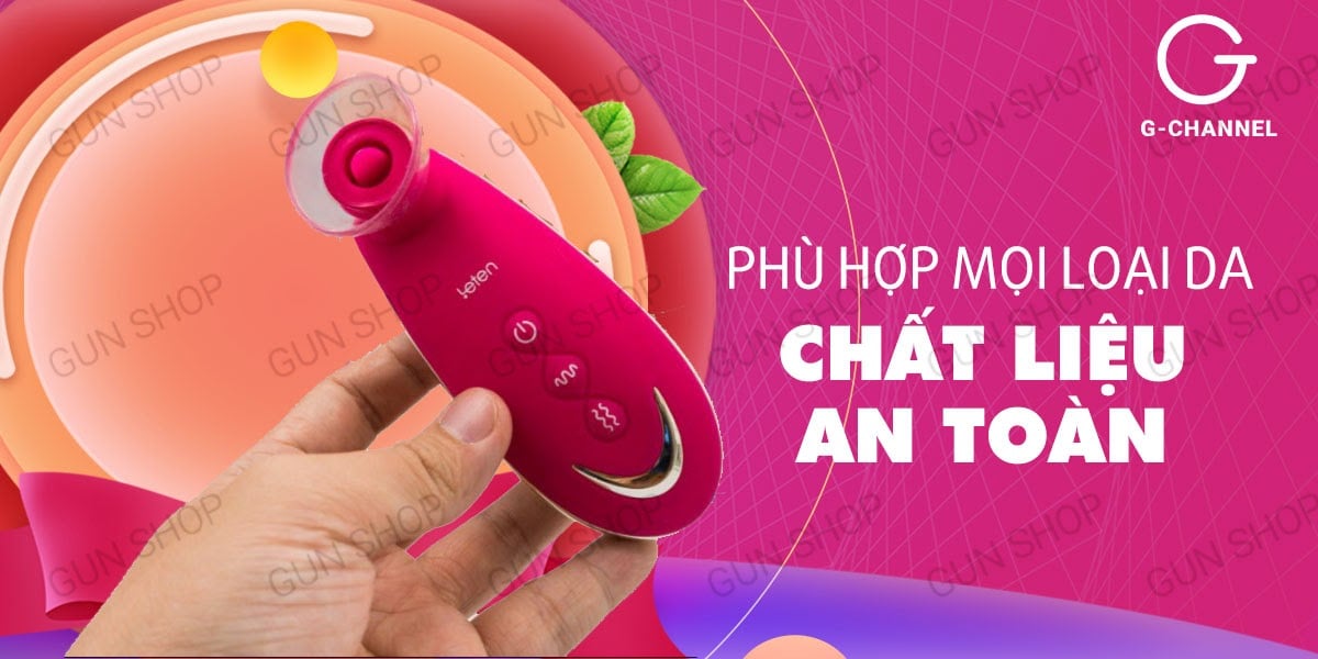 Đánh giá Máy rung massage kích thích âm đạo có lưỡi giả hút liếm - Leten Sucker hàng xách tay Đánh giá Máy rung massage kích thích âm đạo có lưỡi giả hút liếm - Leten Sucker hàng xách tay