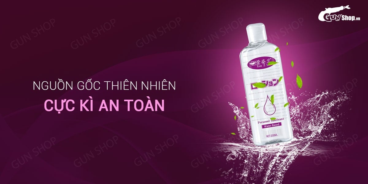 Bán Gel bôi trơn gốc nước - Xun Z Lan - Chai 200ml giá tốt Bán Gel bôi trơn gốc nước - Xun Z Lan - Chai 200ml giá tốt