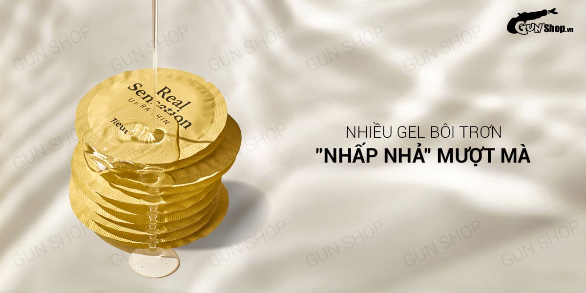 Bán Bao cao su Real Sensation Ultra Thin - Siêu mỏng - Hộp 12 cái cao cấp Bán Bao cao su Real Sensation Ultra Thin - Siêu mỏng - Hộp 12 cái cao cấp