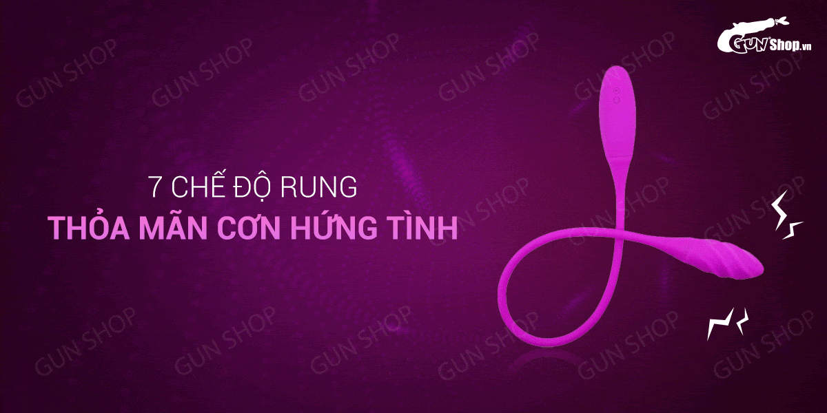 Địa chỉ bán Trứng rung 2 đầu 7 chế độ rung dùng sạc - Pretty Love Snaky Vibe giá tốt Địa chỉ bán Trứng rung 2 đầu 7 chế độ rung dùng sạc - Pretty Love Snaky Vibe giá tốt