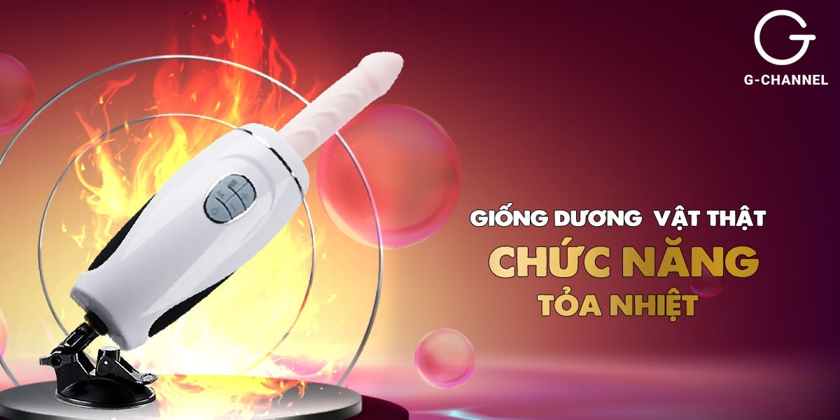 Cung cấp Dương vật giả dính tường thụt cực mạnh xoay 360 độ tỏa nhiệt - Stroking Man III - Silver có tốt không? Cung cấp Dương vật giả dính tường thụt cực mạnh xoay 360 độ tỏa nhiệt - Stroking Man III - Silver có tốt không?