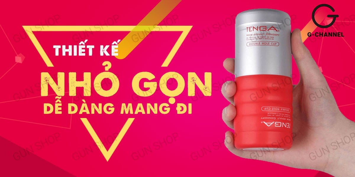 Cửa hàng bán Âm đạo giả 2 đầu nhỏ gọn - Tenga Double Hole Cup tốt nhất Cửa hàng bán Âm đạo giả 2 đầu nhỏ gọn - Tenga Double Hole Cup tốt nhất