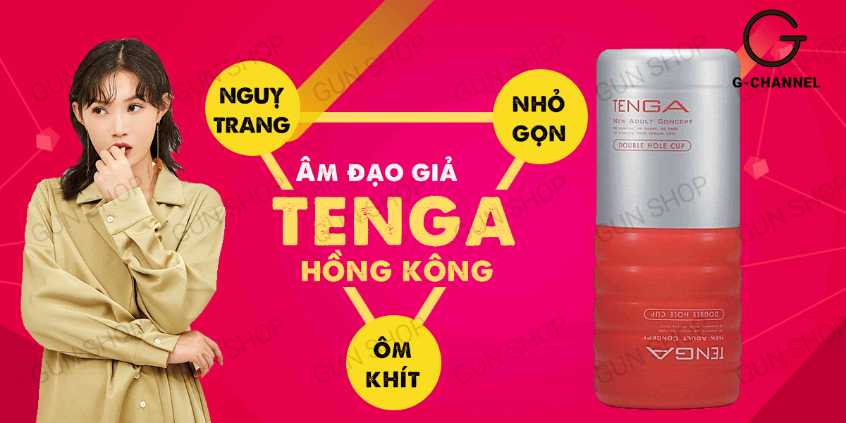 Cửa hàng bán Âm đạo giả 2 đầu nhỏ gọn - Tenga Double Hole Cup tốt nhất Cửa hàng bán Âm đạo giả 2 đầu nhỏ gọn - Tenga Double Hole Cup tốt nhất