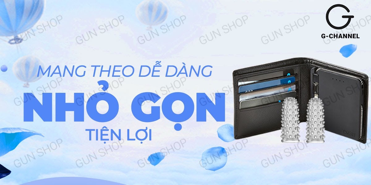 Bỏ sỉ Bao cao su 2 ngón tay dài Aichao - Gai nổi lớn - Hộp 2 cái chính hãng Bỏ sỉ Bao cao su 2 ngón tay dài Aichao - Gai nổi lớn - Hộp 2 cái chính hãng