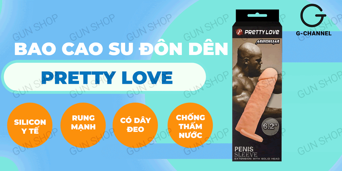 Sỉ Bao cao su đôn dên tăng kích thước Pretty Love Medium 6.2 mới nhất Sỉ Bao cao su đôn dên tăng kích thước Pretty Love Medium 6.2 mới nhất