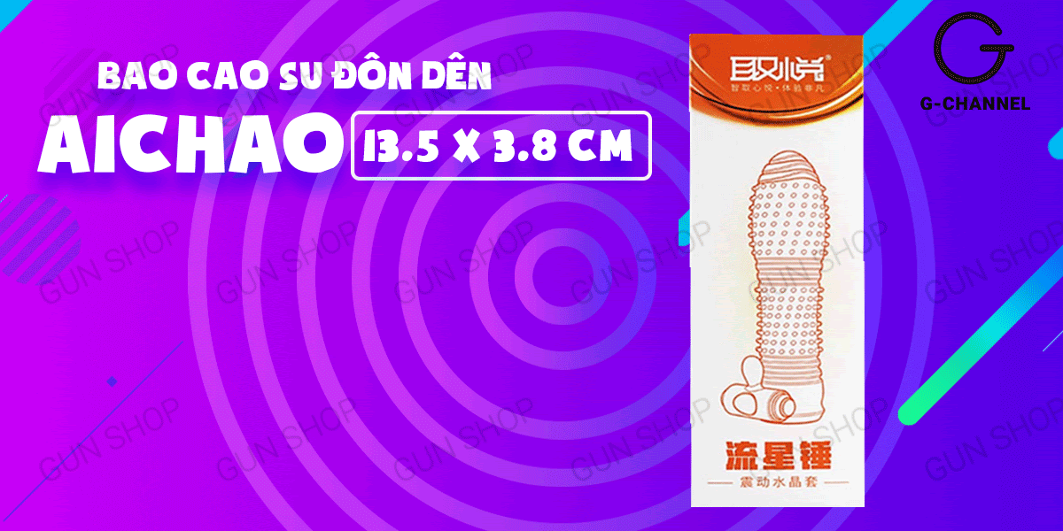 Bán Bao cao su đôn dên tăng kích thước rung - Aichao Cam tốt nhất Bán Bao cao su đôn dên tăng kích thước rung - Aichao Cam tốt nhất