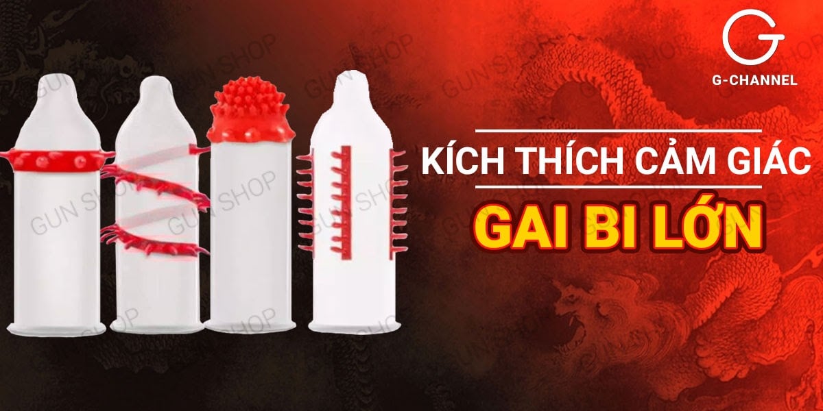 Bỏ sỉ Bao cao su Dragon - Gân gai và bi lớn - Hộp 2 bao gân gai lớn + 1 bao siêu mỏng nhập khẩu Bỏ sỉ Bao cao su Dragon - Gân gai và bi lớn - Hộp 2 bao gân gai lớn + 1 bao siêu mỏng nhập khẩu