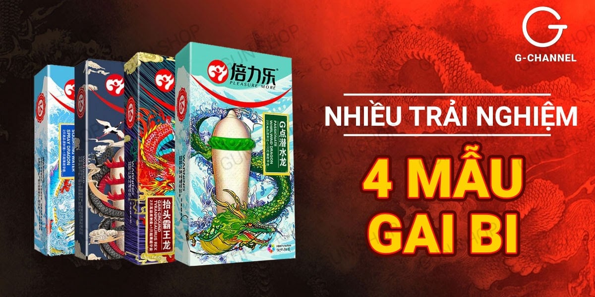 Bỏ sỉ Bao cao su Dragon - Gân gai và bi lớn - Hộp 2 bao gân gai lớn + 1 bao siêu mỏng nhập khẩu Bỏ sỉ Bao cao su Dragon - Gân gai và bi lớn - Hộp 2 bao gân gai lớn + 1 bao siêu mỏng nhập khẩu