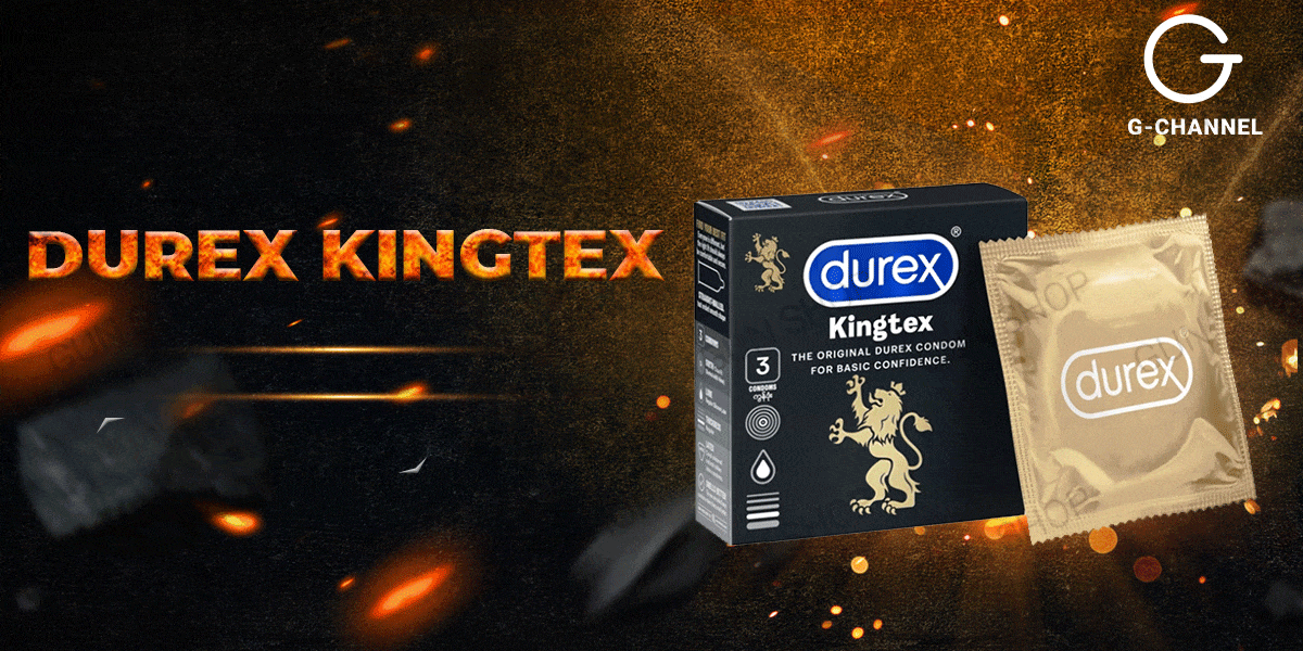 Phân phối Bộ 2 hộp bao cao su Durex Kingtex - Size nhỏ 49mm ôm sát - Hộp 3 cái loại tốt Phân phối Bộ 2 hộp bao cao su Durex Kingtex - Size nhỏ 49mm ôm sát - Hộp 3 cái loại tốt