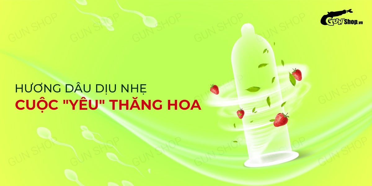 Bảng giá Bao cao su Muaisi Xanh Lá - Siêu mỏng hương dâu - Hộp 10 cái giá sỉ Bảng giá Bao cao su Muaisi Xanh Lá - Siêu mỏng hương dâu - Hộp 10 cái giá sỉ
