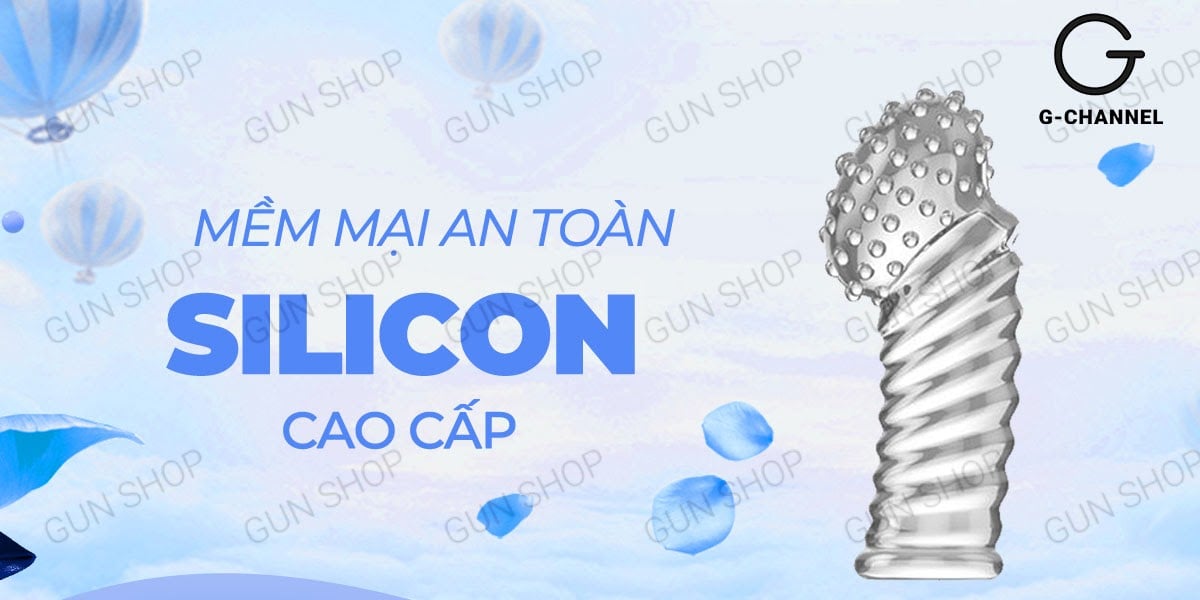 Bỏ sỉ Bao cao su ngón tay dài Aichao G-spot 2 - Gai nổi lớn - Hộp 1 cái mới nhất Bỏ sỉ Bao cao su ngón tay dài Aichao G-spot 2 - Gai nổi lớn - Hộp 1 cái mới nhất