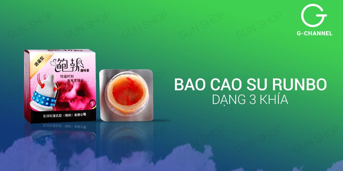 Shop bán Bộ 3 hộp bao cao su Runbo - Gân gai lớn - Hộp 1 cái cao cấp Shop bán Bộ 3 hộp bao cao su Runbo - Gân gai lớn - Hộp 1 cái cao cấp