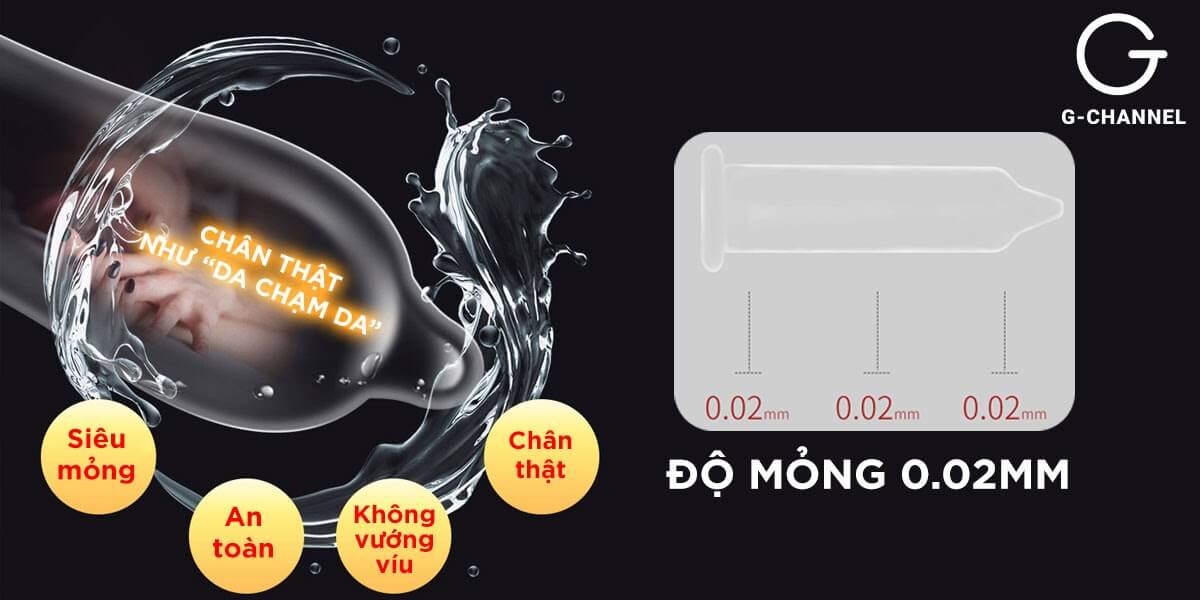 Giá sỉ Bao cao su Sagami 002 - Siêu mỏng 0.02mm - Hộp 2 cái hàng mới về Giá sỉ Bao cao su Sagami 002 - Siêu mỏng 0.02mm - Hộp 2 cái hàng mới về