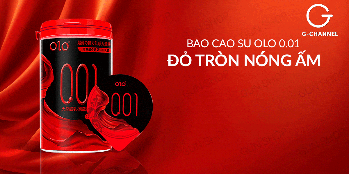 Đánh giá Bao cao su OLO 0.01 Đỏ ống tròn - Siêu mỏng nóng ấm - Hộp 10 cái tốt nhất Đánh giá Bao cao su OLO 0.01 Đỏ ống tròn - Siêu mỏng nóng ấm - Hộp 10 cái tốt nhất