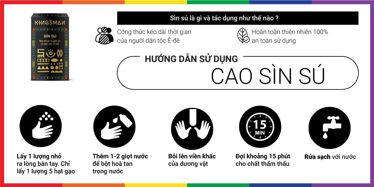 Phân phối Bột sìn sú Kingsman - Kéo dài thời gian - Gói 0.5gr có tốt không? Phân phối Bột sìn sú Kingsman - Kéo dài thời gian - Gói 0.5gr có tốt không?