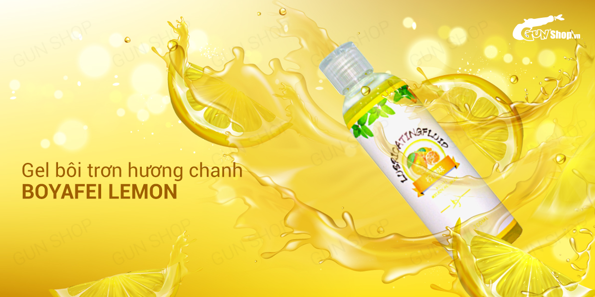 Bảng giá Gel bôi trơn hương chanh - Boyafei Lemon - Chai 200ml chính hãng Bảng giá Gel bôi trơn hương chanh - Boyafei Lemon - Chai 200ml chính hãng