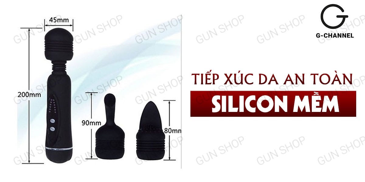 Giá sỉ Cây massage mini rung 12 chế độ - Baile Power Wand cao cấp Giá sỉ Cây massage mini rung 12 chế độ - Baile Power Wand cao cấp