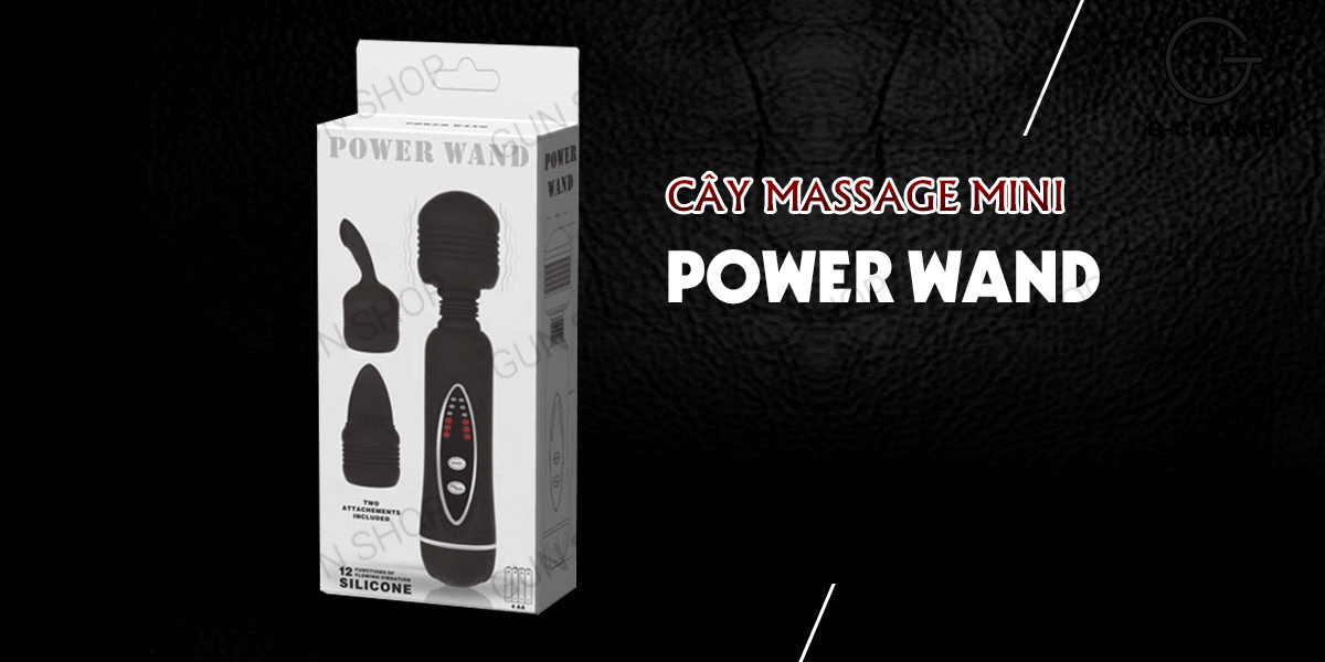 Giá sỉ Cây massage mini rung 12 chế độ - Baile Power Wand cao cấp Giá sỉ Cây massage mini rung 12 chế độ - Baile Power Wand cao cấp