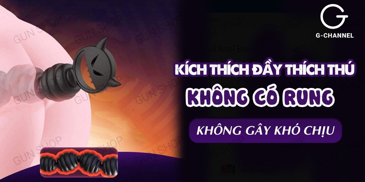Đánh giá Chuỗi hạt kích thích hậu môn 17 cm - Leten Devil Anal Bead chính hãng Đánh giá Chuỗi hạt kích thích hậu môn 17 cm - Leten Devil Anal Bead chính hãng