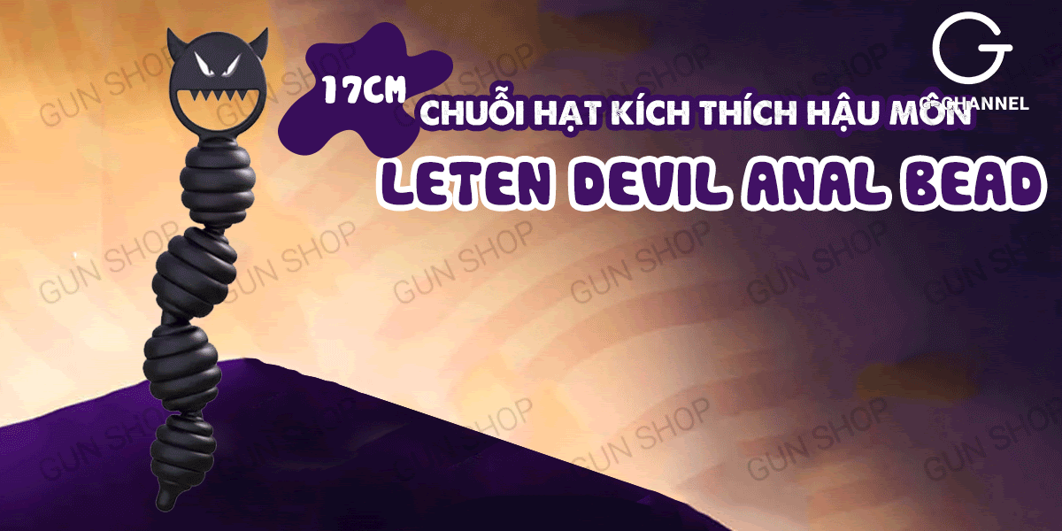 Đánh giá Chuỗi hạt kích thích hậu môn 17 cm - Leten Devil Anal Bead chính hãng Đánh giá Chuỗi hạt kích thích hậu môn 17 cm - Leten Devil Anal Bead chính hãng