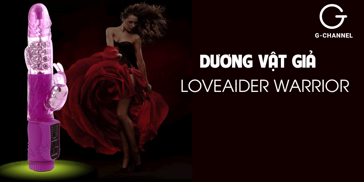 Đại lý Dương vật giả 2 đầu rung xoay đa hướng pin - Loveaider Warrior loại tốt Đại lý Dương vật giả 2 đầu rung xoay đa hướng pin - Loveaider Warrior loại tốt