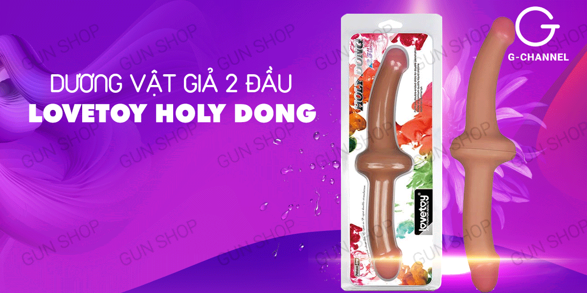 Nhập sỉ Dương vật giả 2 đầu siêu mềm dẻo uốn cong đa chiều - Lovetoy Holy Dong Charge nhập khẩu Nhập sỉ Dương vật giả 2 đầu siêu mềm dẻo uốn cong đa chiều - Lovetoy Holy Dong Charge nhập khẩu