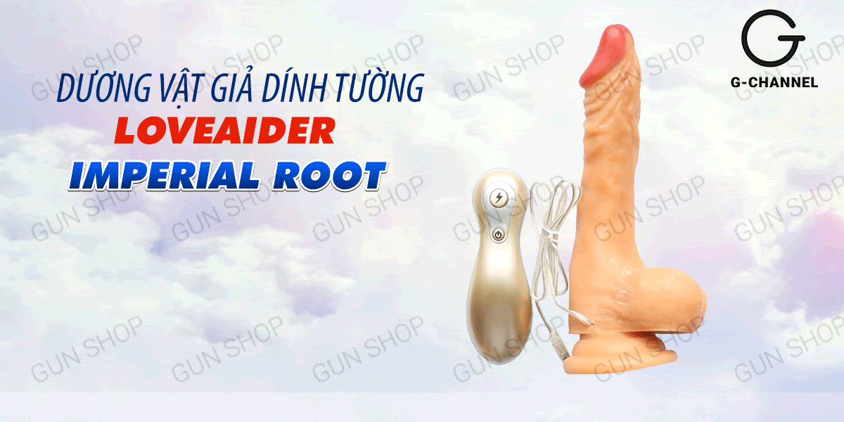 Bỏ sỉ Dương vật giả dính tường - Loveaider Imperial Root nhập khẩu Bỏ sỉ Dương vật giả dính tường - Loveaider Imperial Root nhập khẩu