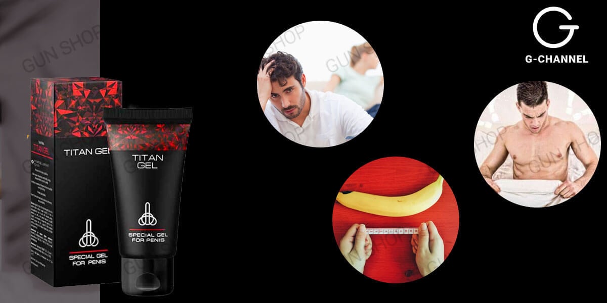 Giá sỉ Gel bôi trơn tăng kích thước - Titan - Chai 50ml hàng xách tay Giá sỉ Gel bôi trơn tăng kích thước - Titan - Chai 50ml hàng xách tay