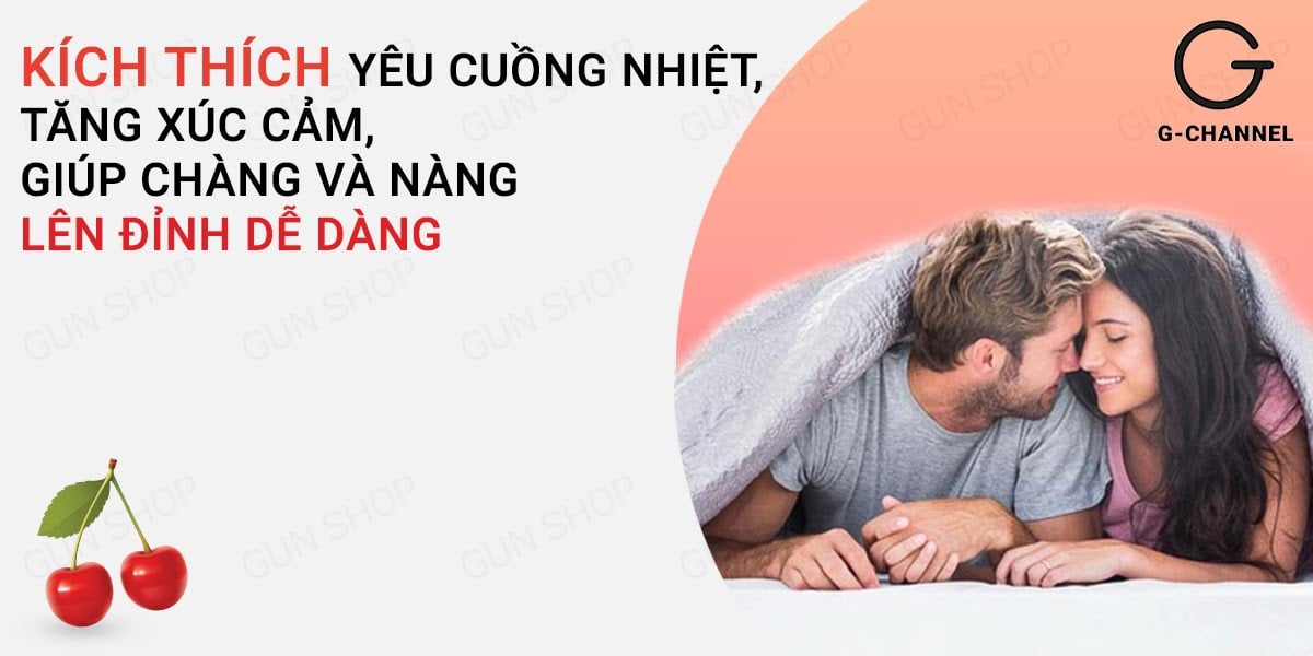 Bảng giá Gel bôi trơn hương cherry - Hot Kiss - Chai 100ml hàng mới về Bảng giá Gel bôi trơn hương cherry - Hot Kiss - Chai 100ml hàng mới về