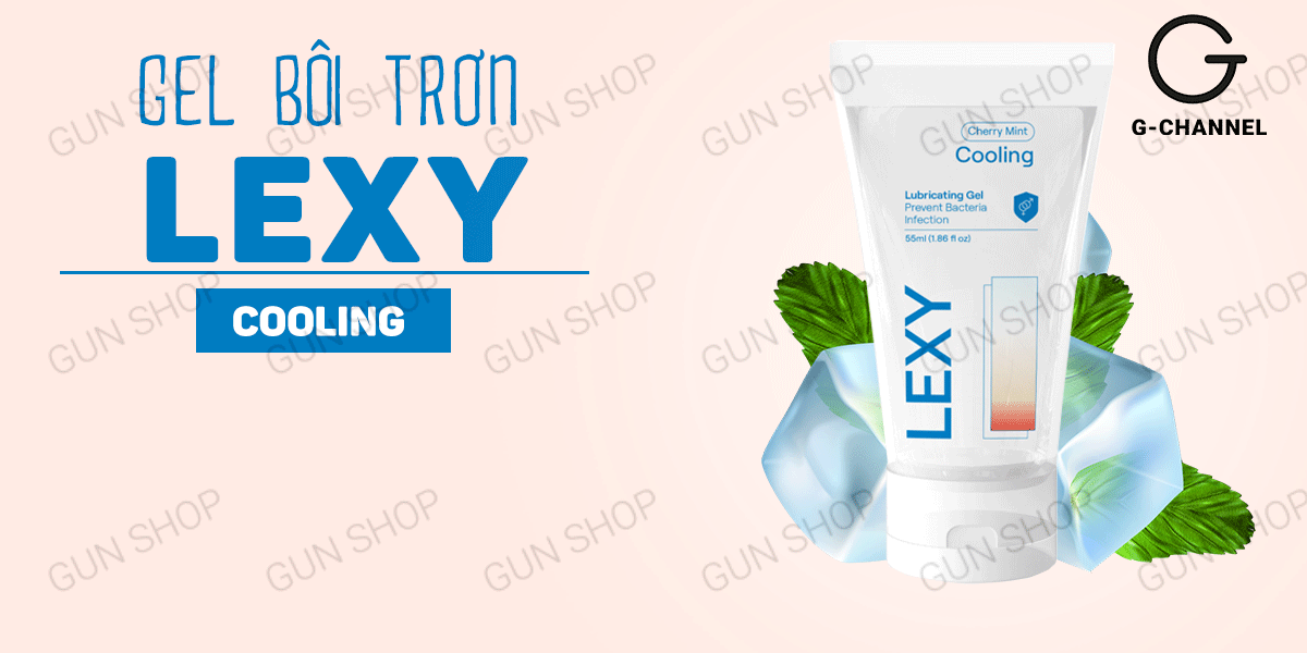  Nhập sỉ Gel bôi trơn bạc hà mát lạnh - Lexy Cooling - Chai 55ml tốt nhất