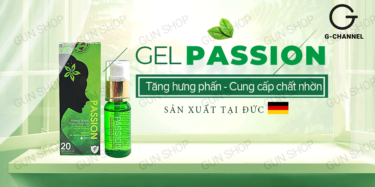 Nhập sỉ Gel bôi trơn tăng khoái cảm nữ - Passion - Chai 30ml giá tốt Nhập sỉ Gel bôi trơn tăng khoái cảm nữ - Passion - Chai 30ml giá tốt