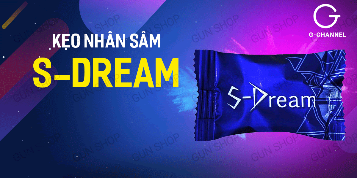 Sỉ Kẹo nhân sâm S-Dream - Tăng cường sinh lý - 1 viên tốt nhất Sỉ Kẹo nhân sâm S-Dream - Tăng cường sinh lý - 1 viên tốt nhất