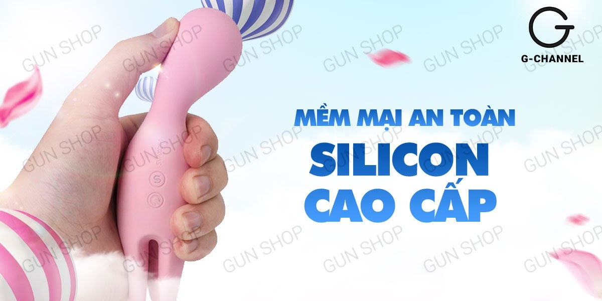 Nơi bán Máy rung massage 2 đầu rung mạnh mẽ sạc điện - Svakom Nymph có tốt không? Nơi bán Máy rung massage 2 đầu rung mạnh mẽ sạc điện - Svakom Nymph có tốt không?