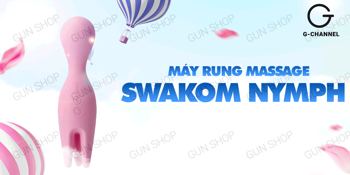 Nơi bán Máy rung massage 2 đầu rung mạnh mẽ sạc điện - Svakom Nymph có tốt không? Nơi bán Máy rung massage 2 đầu rung mạnh mẽ sạc điện - Svakom Nymph có tốt không?