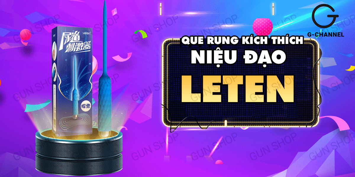 Giá sỉ Que rung kích thích niệu đạo cho nam 7 chế độ rung pin - Leten cao cấp Giá sỉ Que rung kích thích niệu đạo cho nam 7 chế độ rung pin - Leten cao cấp