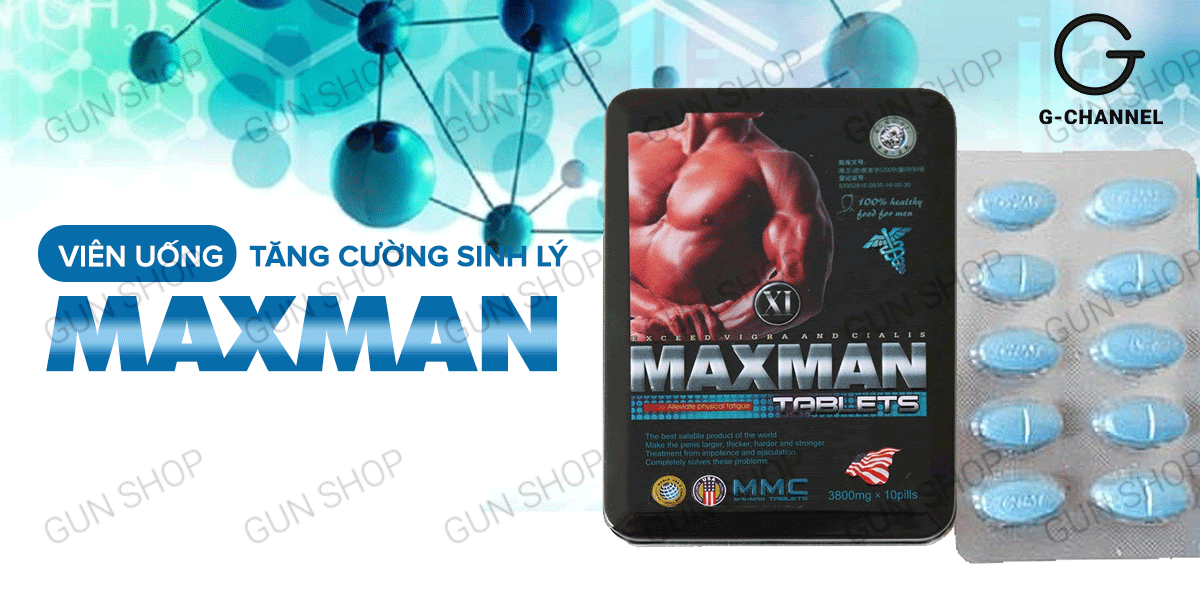 Mua Viên uống hỗ trợ cương dương tăng cường sinh lý Maxman - Hộp 10 viên mới nhất Mua Viên uống hỗ trợ cương dương tăng cường sinh lý Maxman - Hộp 10 viên mới nhất