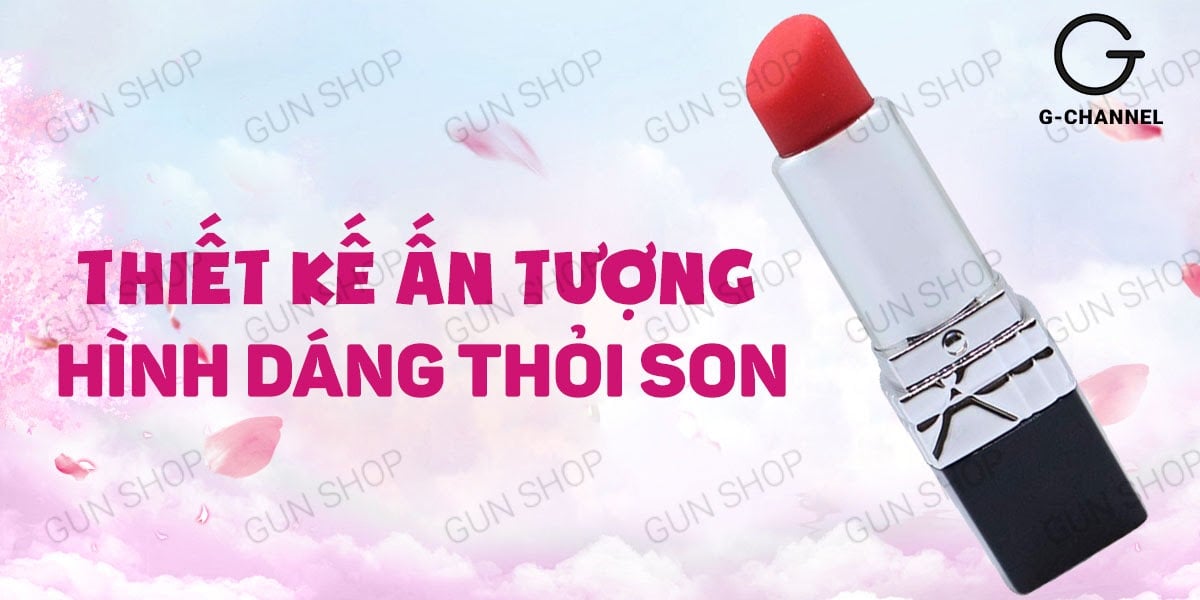 Giá sỉ Trứng rung hình thỏi son nhiều chế độ rung nhỏ gọn sạc điện cao cấp Giá sỉ Trứng rung hình thỏi son nhiều chế độ rung nhỏ gọn sạc điện cao cấp