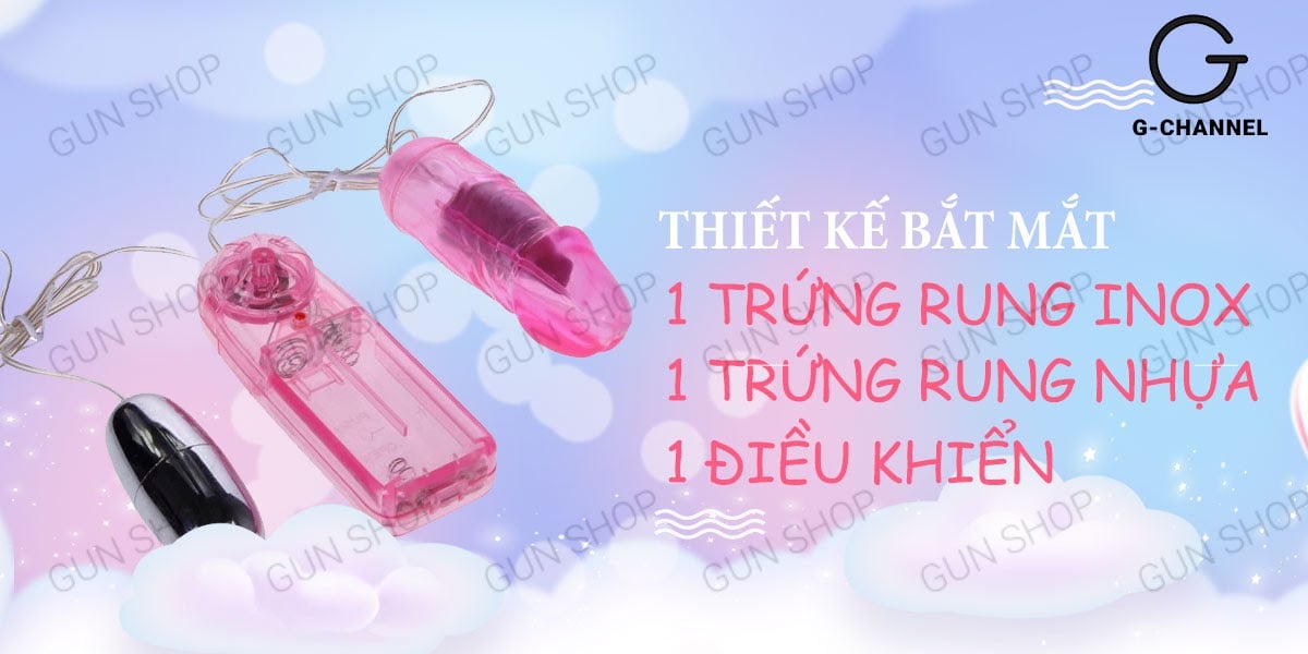 Bảng giá Trứng rung tình yêu inox 2 đầu - Baile Give You A Scare giá tốt Bảng giá Trứng rung tình yêu inox 2 đầu - Baile Give You A Scare giá tốt