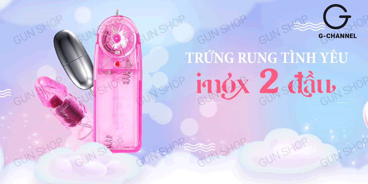 Bảng giá Trứng rung tình yêu inox 2 đầu - Baile Give You A Scare giá tốt Bảng giá Trứng rung tình yêu inox 2 đầu - Baile Give You A Scare giá tốt