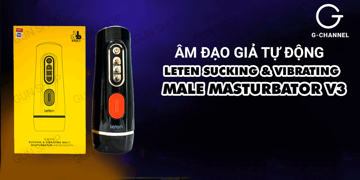 Nơi bán Âm đạo giả tự động cao cấp sạc điện - Leten Sucking & Vibrating Male Masturbator - V3 giá tốt Nơi bán Âm đạo giả tự động cao cấp sạc điện - Leten Sucking & Vibrating Male Masturbator - V3 giá tốt