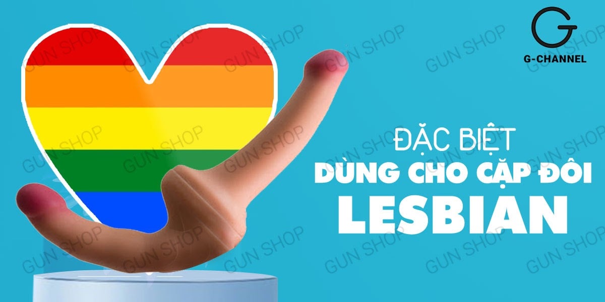  Shop bán Dương vật giả 2 đầu siêu mềm dẻo uốn cong đa chiều - Lovetoy Holy Dong chính hãng