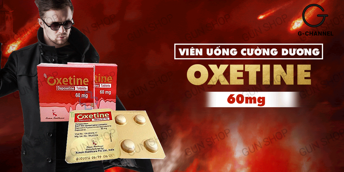 Shop bán Viên uống cường dương Oxetine - 60mg - Hộp 4 viên giá rẻ Shop bán Viên uống cường dương Oxetine - 60mg - Hộp 4 viên giá rẻ