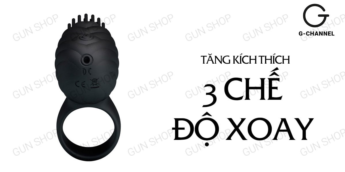Review Vòng rung tăng khoái cảm 3 chế độ xoay chống nước sạc điện - Pretty Love Hedda có tốt không? Review Vòng rung tăng khoái cảm 3 chế độ xoay chống nước sạc điện - Pretty Love Hedda có tốt không?
