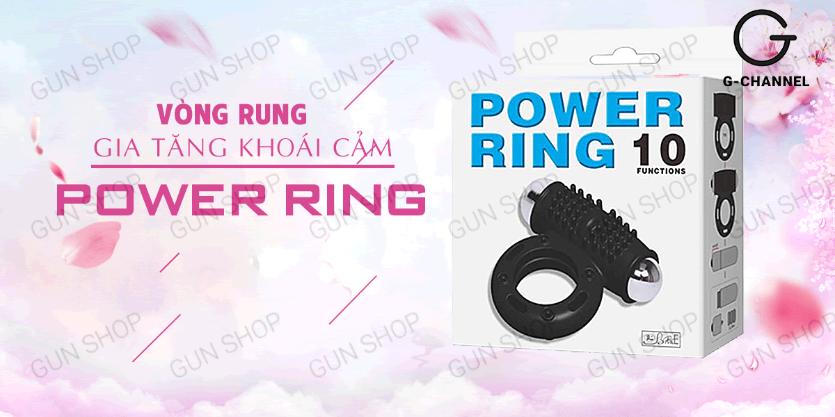 Sỉ Vòng rung tăng khoái cảm 10 chế độ rung pin - Baile Power Ring hàng mới về Sỉ Vòng rung tăng khoái cảm 10 chế độ rung pin - Baile Power Ring hàng mới về